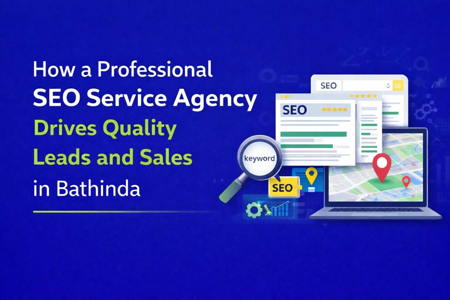 How a Professional SEO Service Agency Drives Quality Leads and Sales in Bathinda