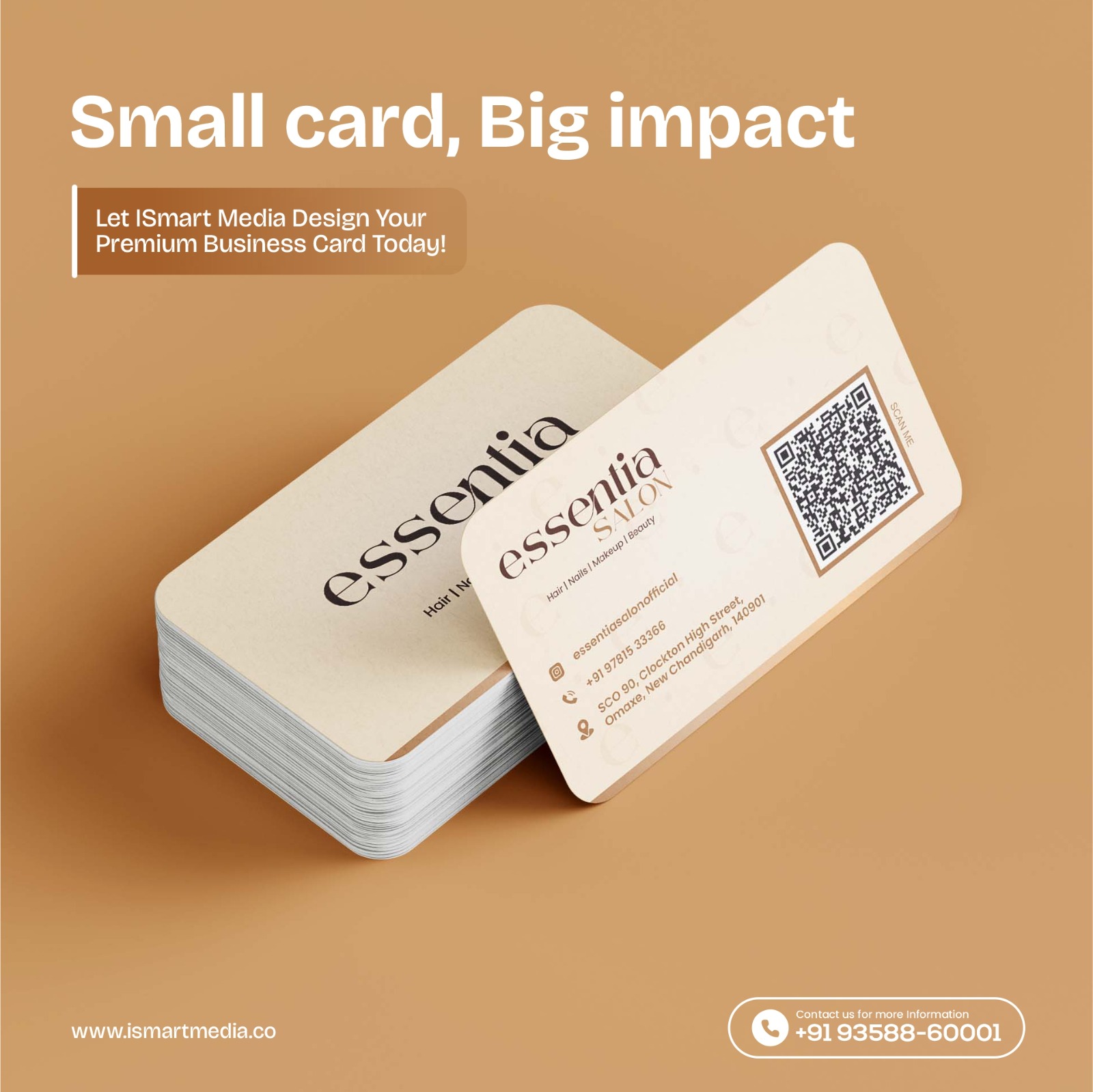 visiting card design