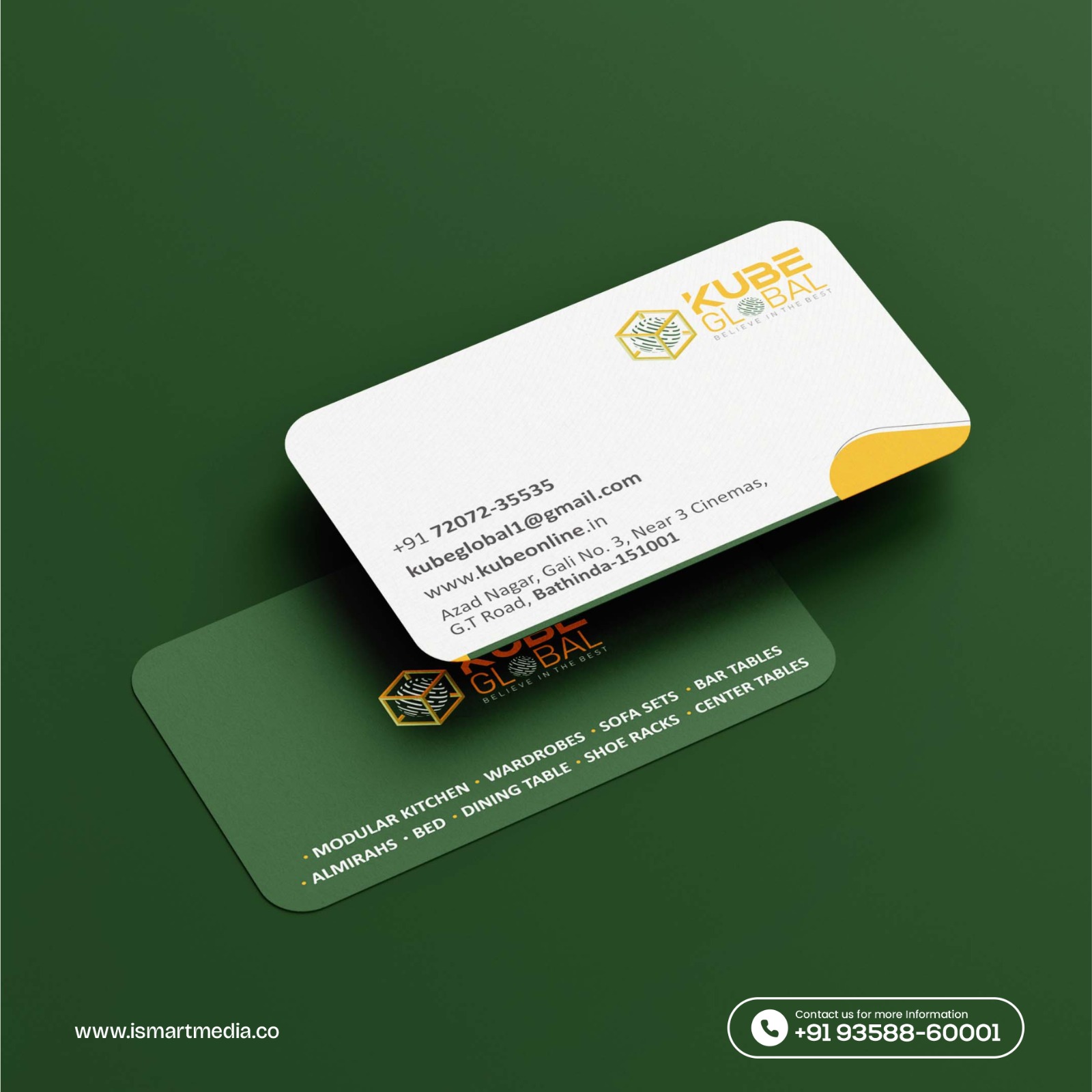kube visitng-card