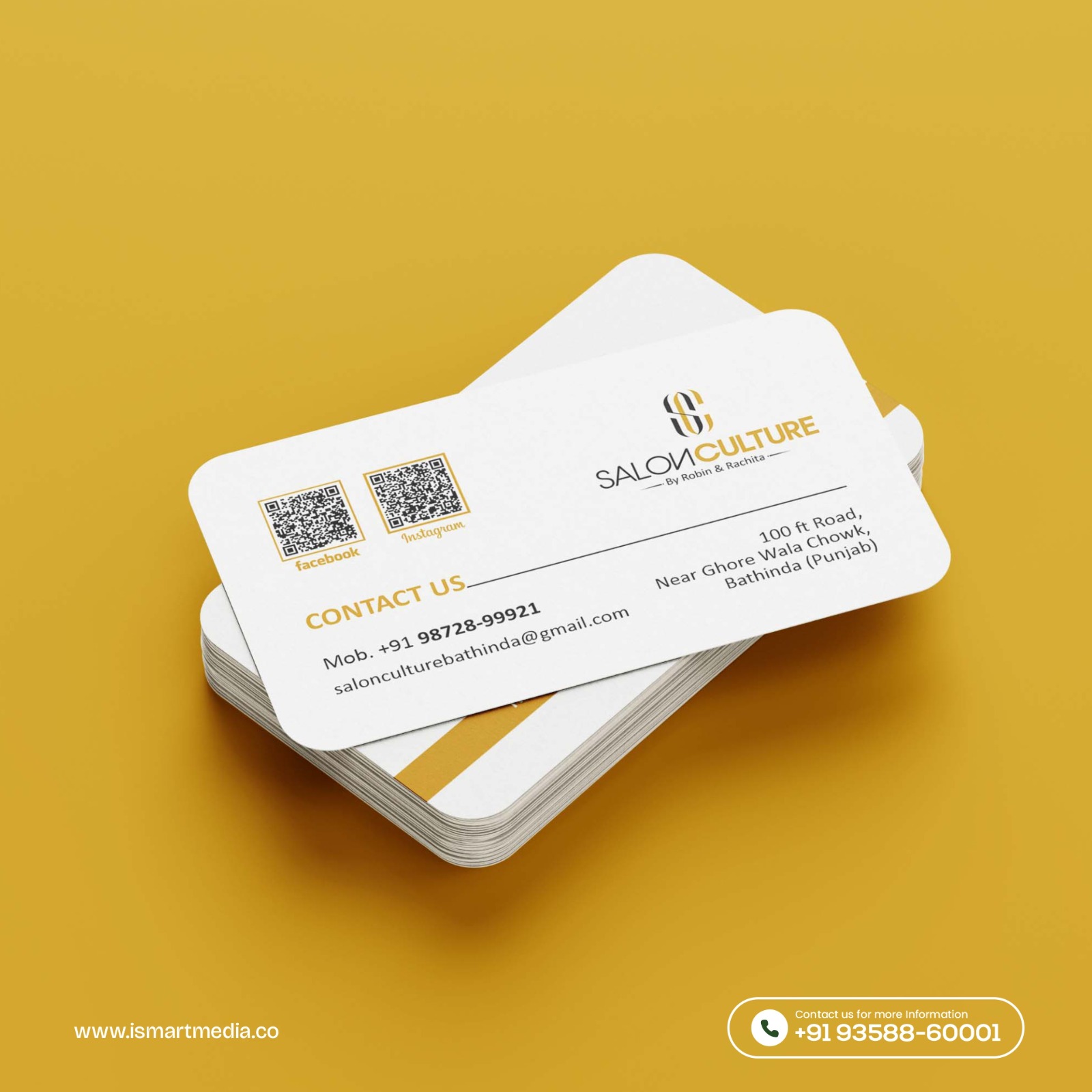 Salon culture visiting-card