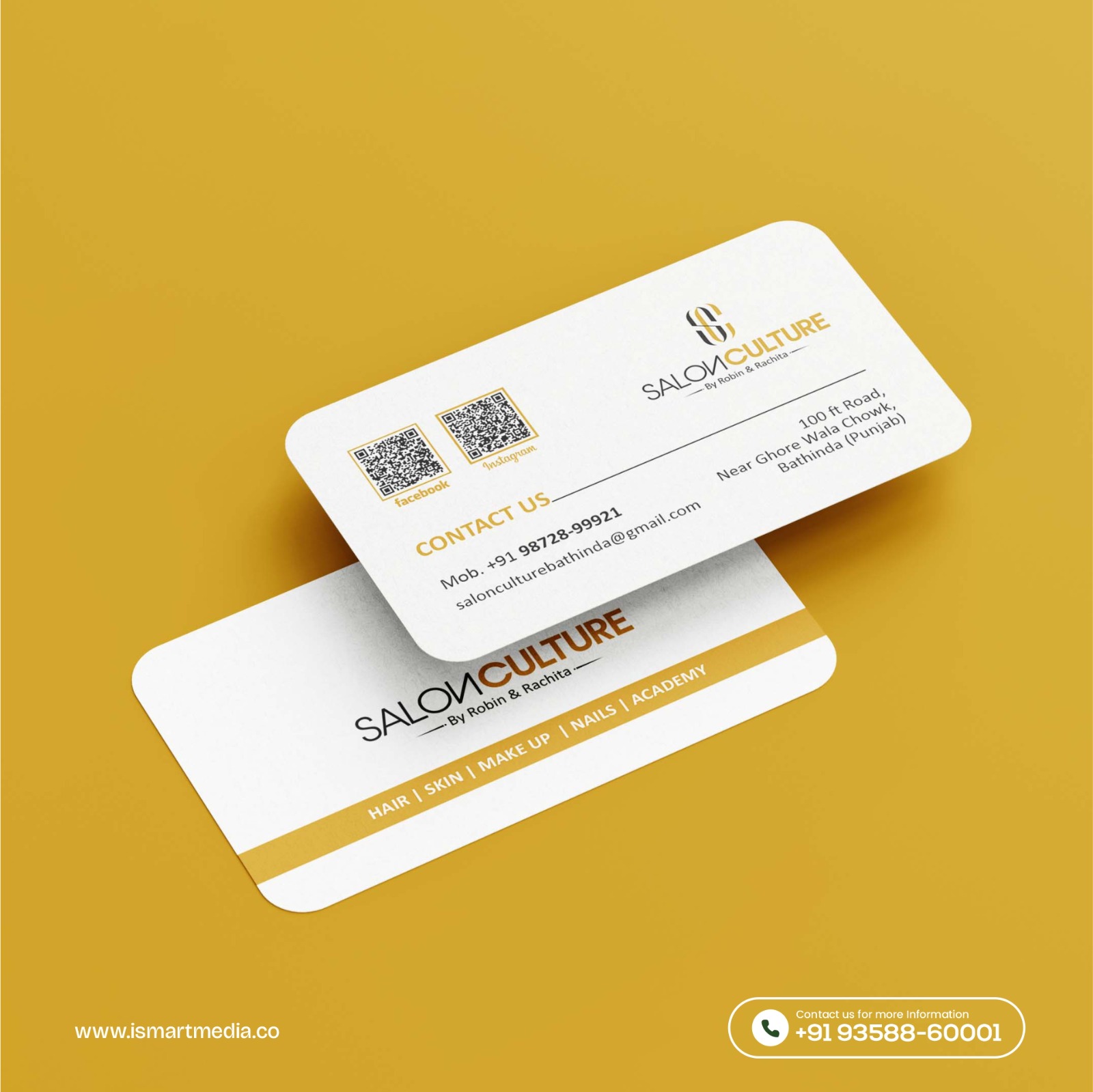 Salon culture visiting-card